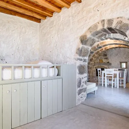 Apartment Apostrophe Traditional In Nisyros With Arcurated Interior. Privacy & Authenticity